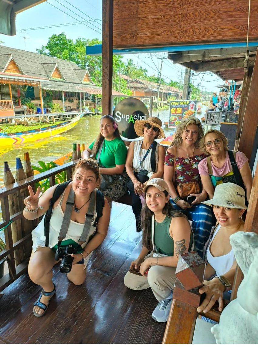 Mercado flotante &mdash; Tailandia